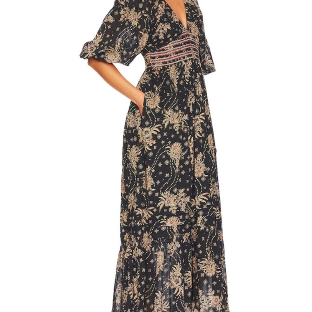 Free People Golden Hour Maxi NEW WITH TAGS size small